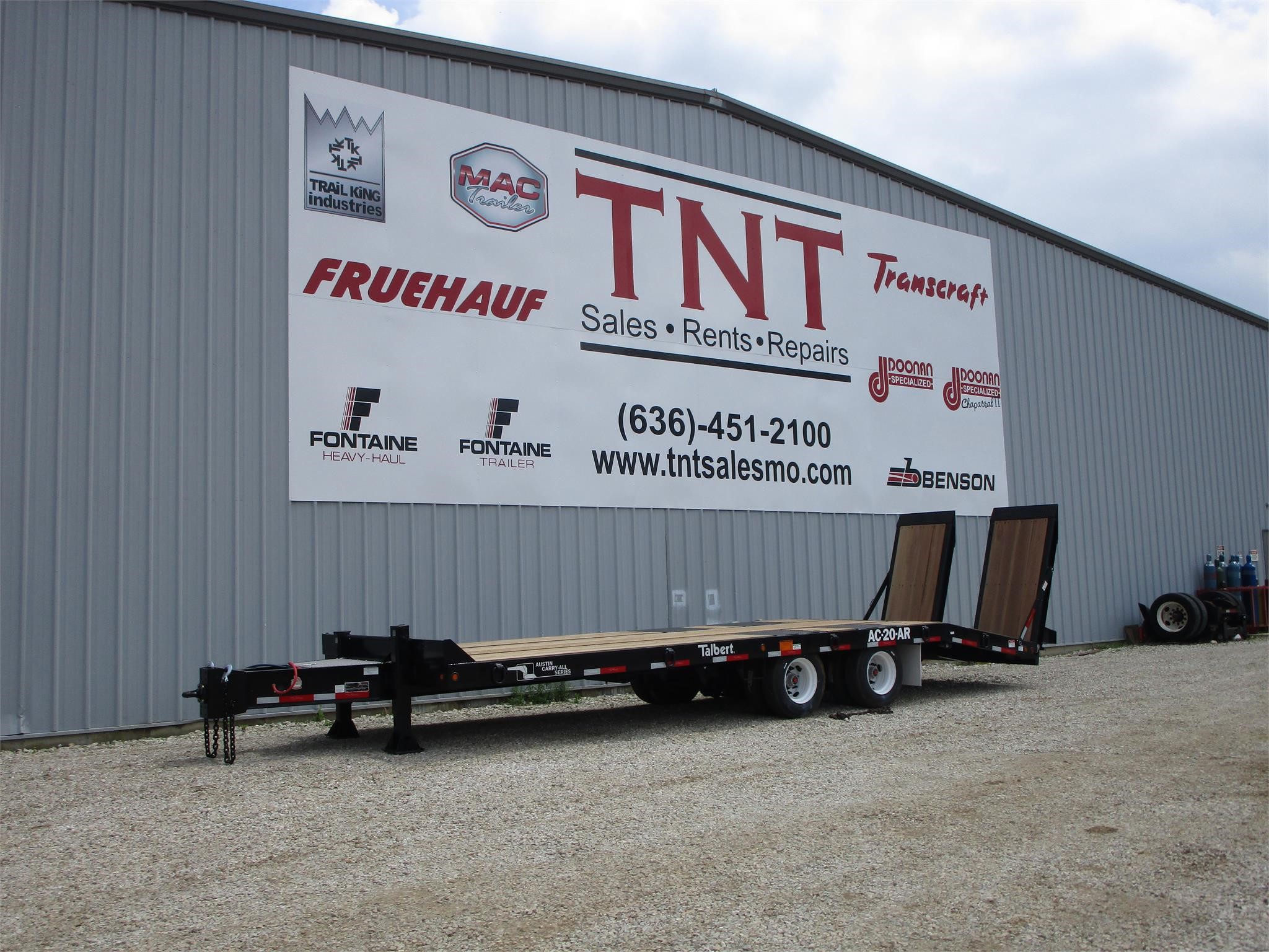 2025 TALBERT AC-20-AR 20 Ton Tag Trailer w/ Air Ramps - image 2 of 6